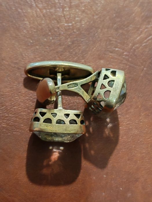 Запонки СССР проба 875