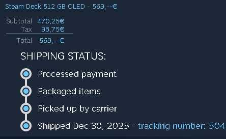 Steam Deck OLED 512 gb