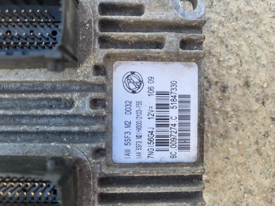 Vând sistem pornire fiat punto 14 bezina 2008