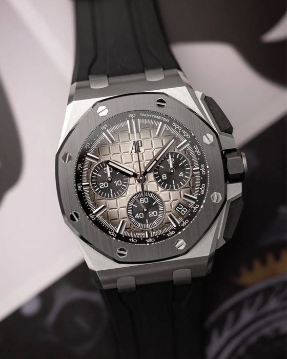 Часовник Audemars Piguet Royal Oak Offshore Chronograph 43 Smoke Dial