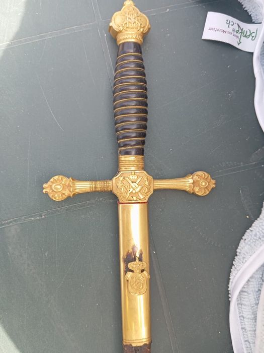 Sabie ceremonială Toledo 1876 – model masonic/de colecție