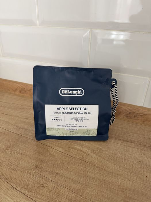 Кофе Delonghi Apple selection зерновой 250гр