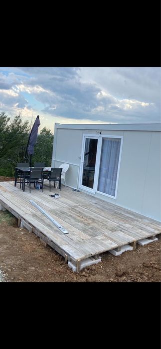 Vand container REPO - traverse metal podea si tavan