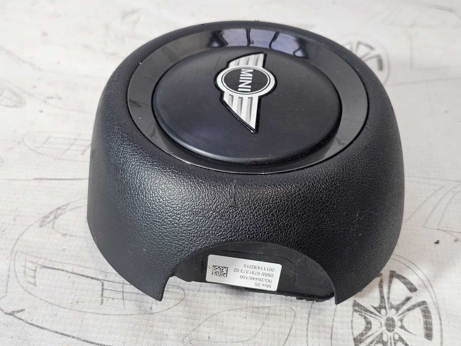 Airbag volan Mini Hatch R56 / R55 / R57 / R58 / R59 / R60 / R61 2006-2016 2011 2.0D 105kW Cod OEM: 32306791372, 6791372, 679137302 (5F3)