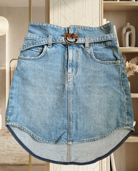 Fusta denim Pinko