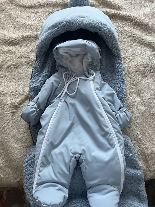 Кокон + комбинезон baby