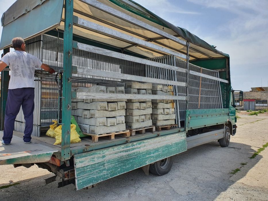 Строителна мобилна ограда