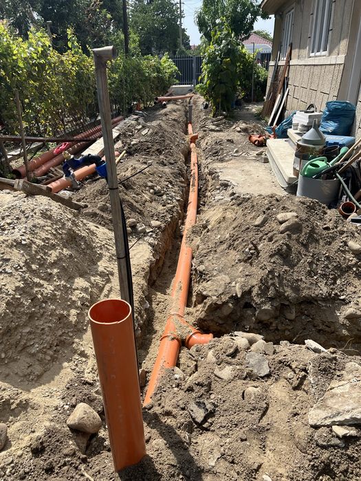 Fose septice /drenaje / canalizări / subtraversari.
