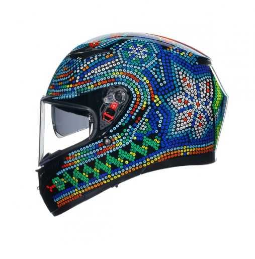 КАСКА AGV K3 - Rossi Winter Test 2018