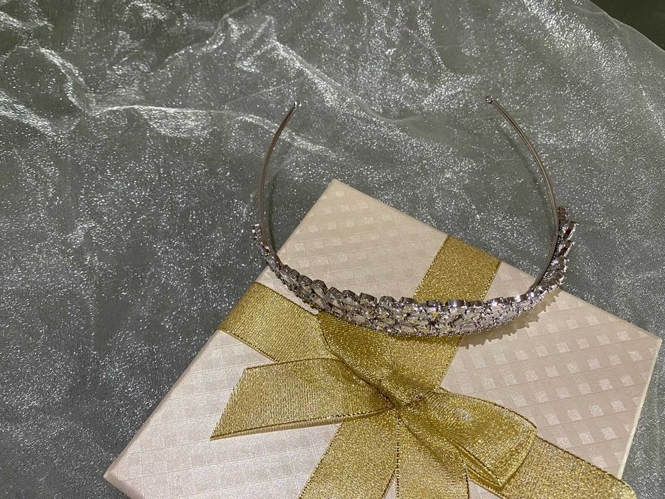 Diademă mireasă Lara