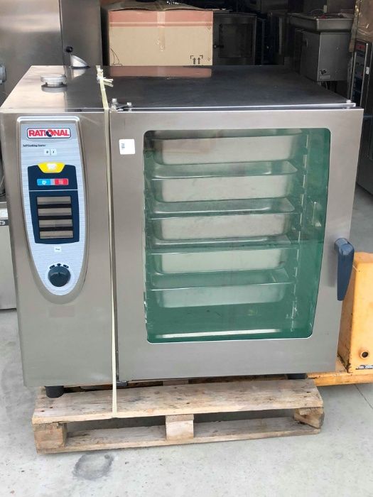 Конвектомат Rational SCC 102-20 Тави! Чисто Нов! БГ Меню!