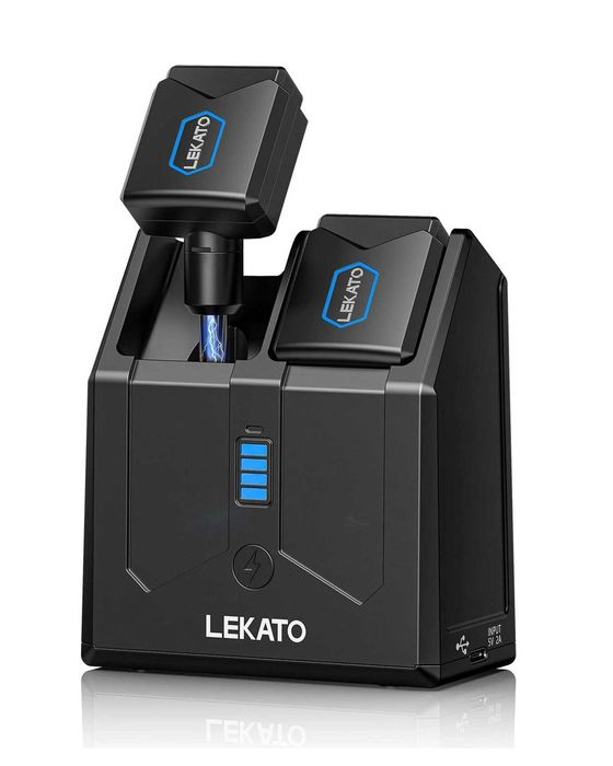Sistem de chitară wireless LEKATO JW-06 5.8GHz cu cutie de încărcare