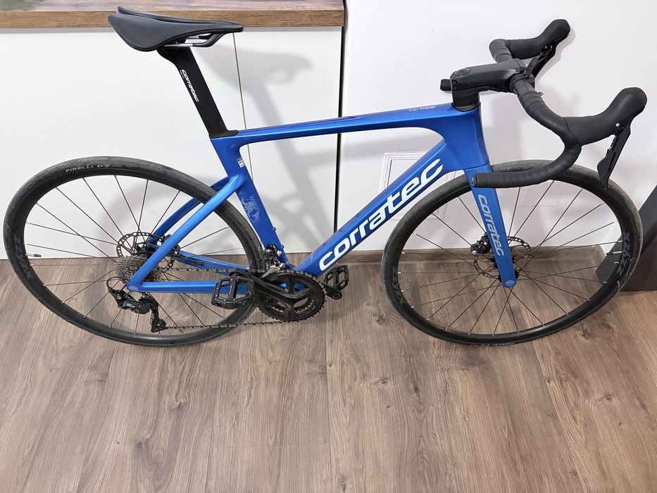 CORRATEC Team Race, Cloud Blue, full Carbon, 54 cm, Cursiera (Road Bike)