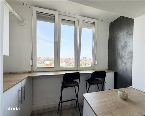 Garsoniera de vanzare ,enovata, balcon inchis –zona Siretului, Sibiu