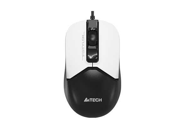 A4Tech FM12S-FM12 (White) (Panda) (Black)  Мышь проводная ++