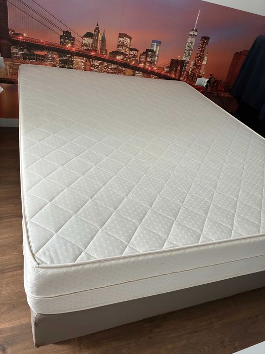 Pat boxspring FBF cu saltea American Dream Line 165x210x25cm