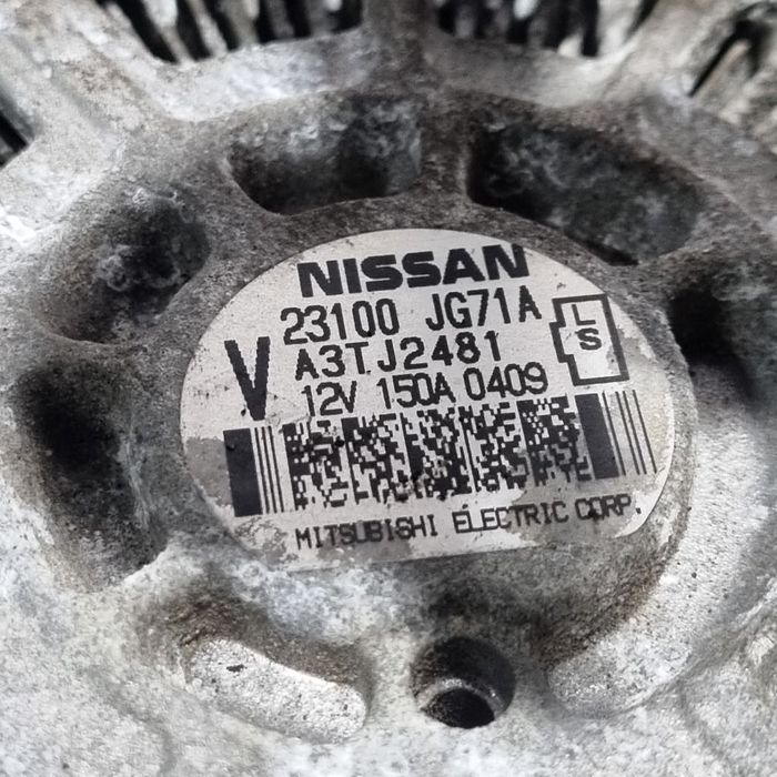 Alternator Nissan X - Trail T31 2.0 2007 - 2013 150CP 1995CC M9R Euro5 (1358) Diesel ...