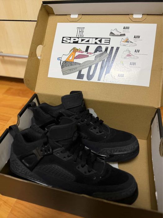 Nike Jordan Spizike Low Black Cat