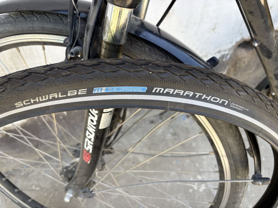 Schwalbe Marathon perfomance line green guard