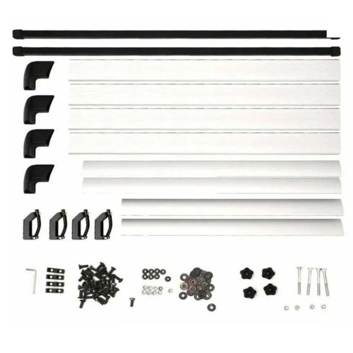 Багажник Алуминиев Кош За Покрив Комплект С Код АО 547