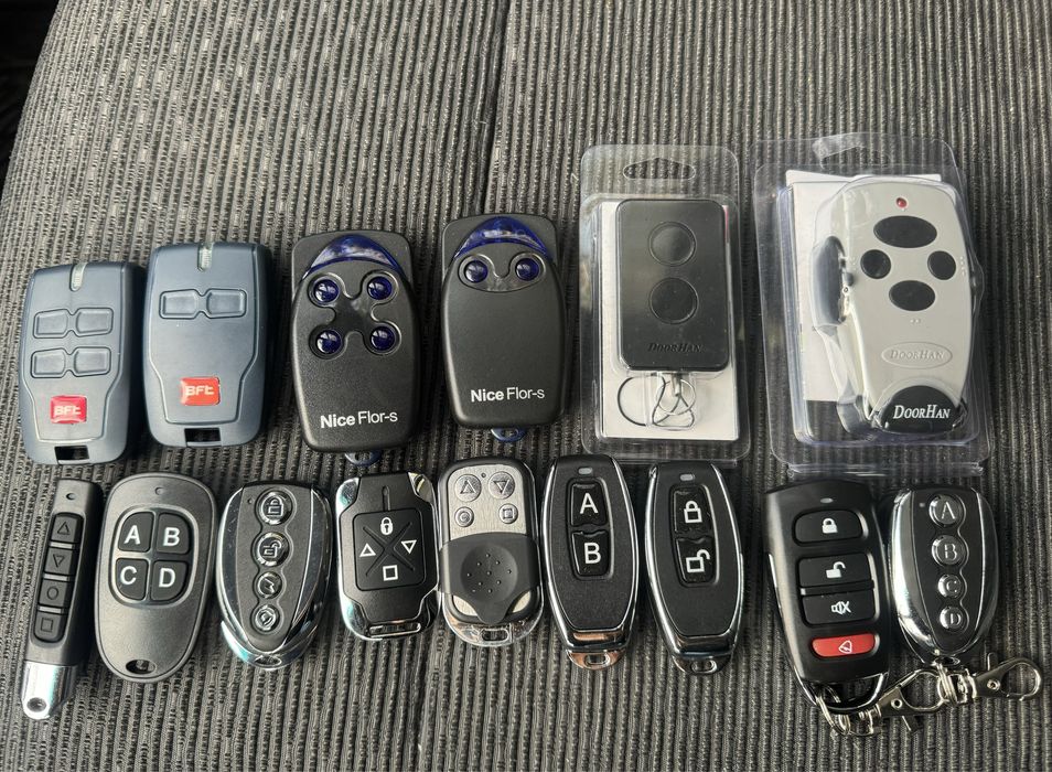 Прошивка и продажа пультов для ворот и шлагбаумов в Алматы