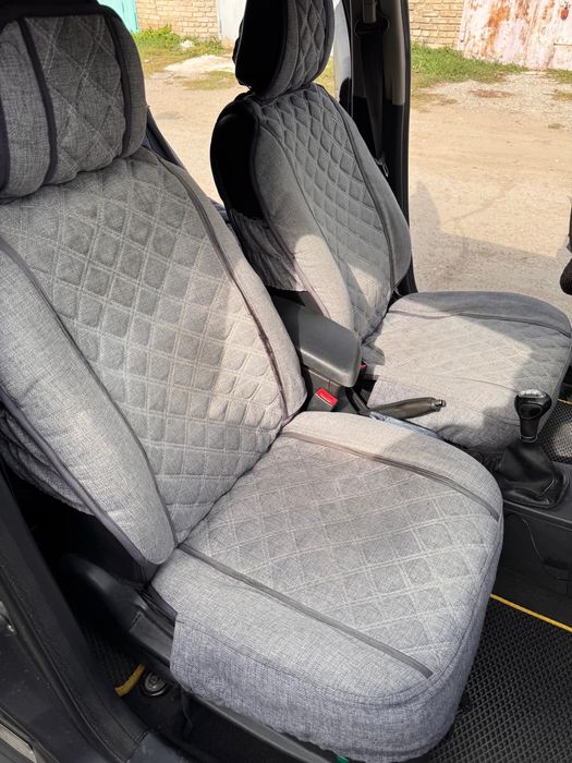 Чехлы 2 вида комплект серые