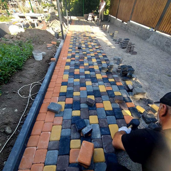 Тротуарная плитка, брусчатка