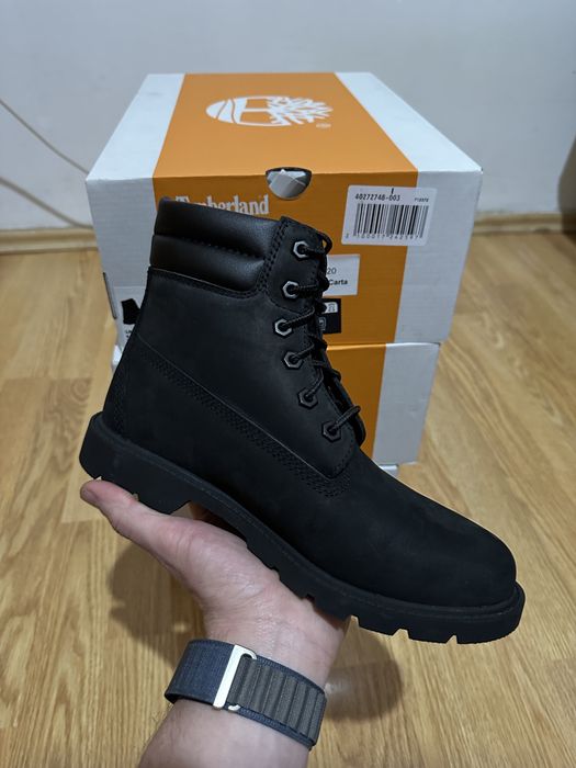 Ghete Negre Timberland (toamna&iarna) - marime 37 - Noi