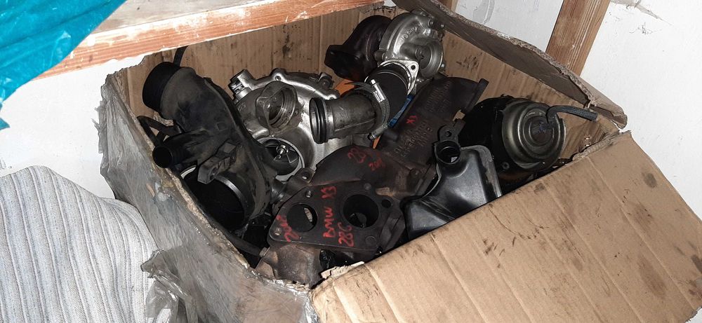 Kit complet motor m57 turbine pompa r70 galerie evacuare biturbo etc