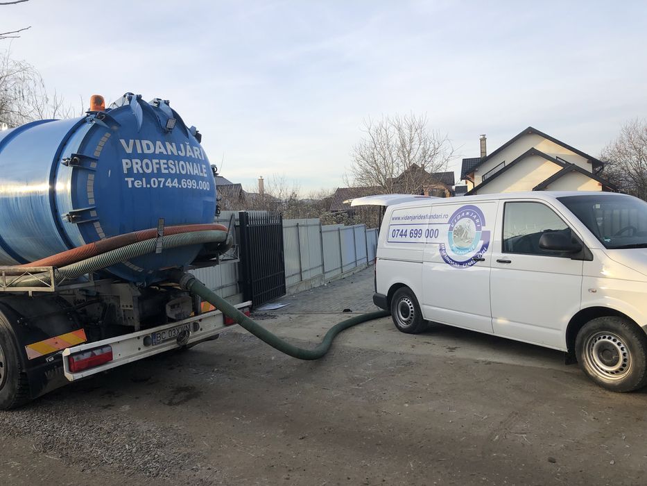 Vidanjare Bacau,desfundare canalizare bacau