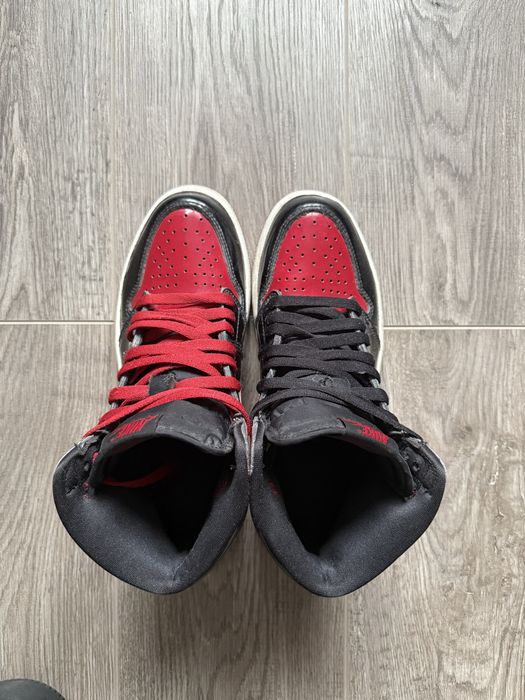Jordan 1 high Patent bred