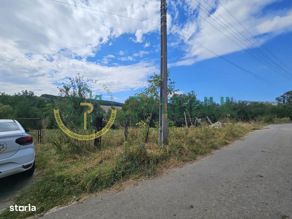 Teren intravilan de vânzare în Alămor, Sibiu, deschidere generoasă, ut