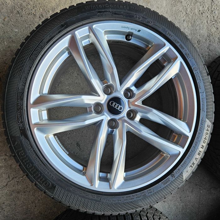 Roti/Jante/Jenti originale Audi A4 B8 (8K) 2007-2016 | B9 (8W) 2015-2024 | Audi Sport | Continental AO 245/40 R18