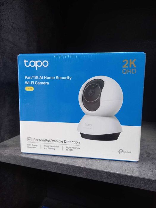 TP-Link Tapo brendidan TC72 – Smart Wi-Fi kamera 360°
