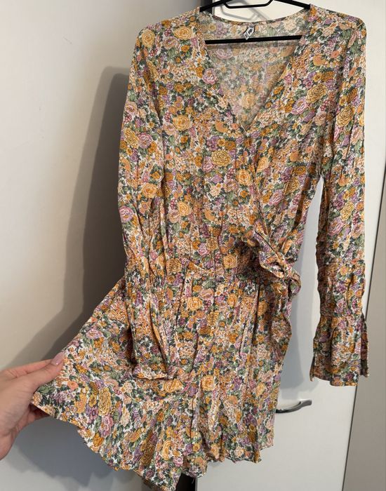 Salopetă de vară floral