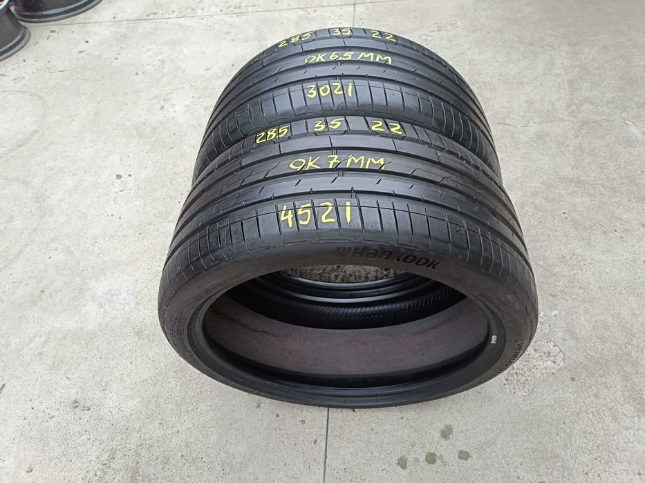 Doua anvelope de vara 285 35 22 hankook ventus S1 evo 3