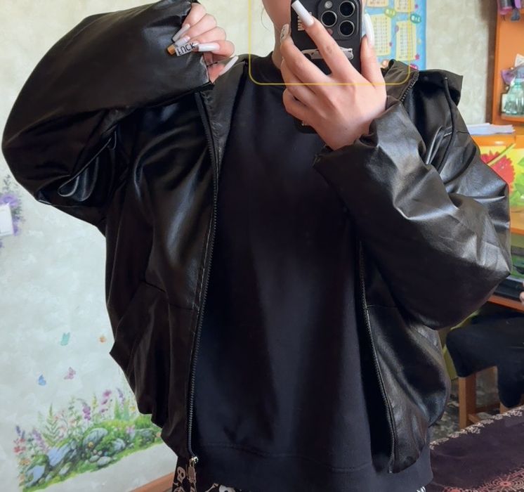 кожанная куртка