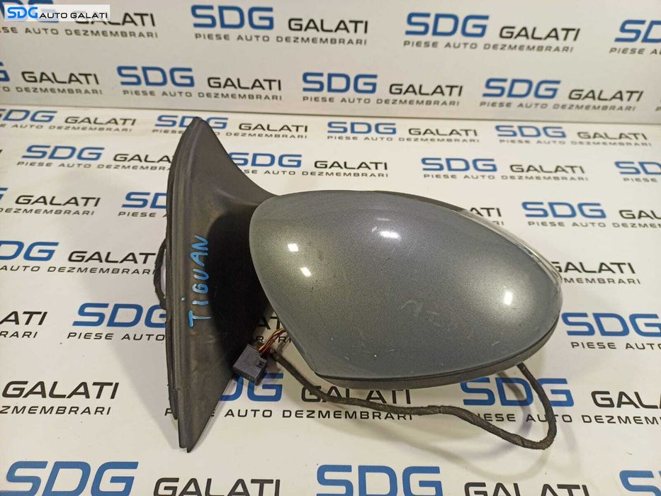 Oglinda Dreapta Electrica Fara Pliere Rabatare Volkswagen Tiguan 2007 - 2011 Culoare LR7N [L1344]