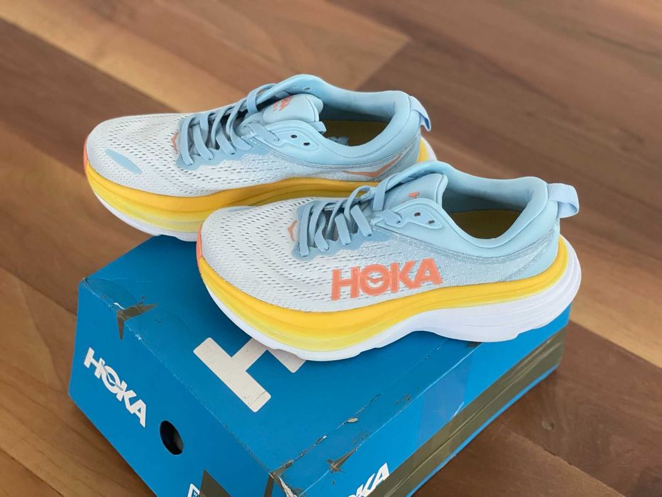 HOKA Дамски маратонки за бягане Bondi 8, 36 EU
