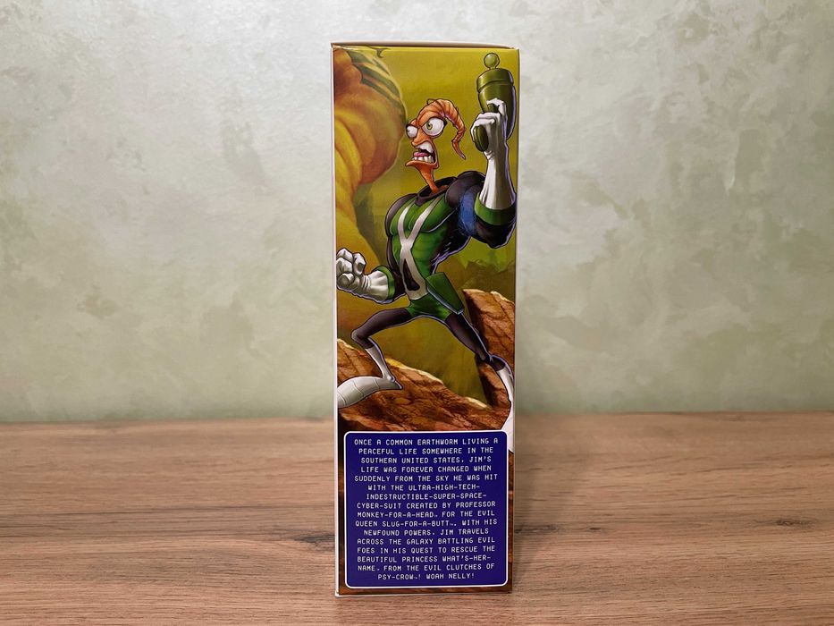 Фигурка Джим Червяк Earthworm Jim - With Snott (GROOVY!)