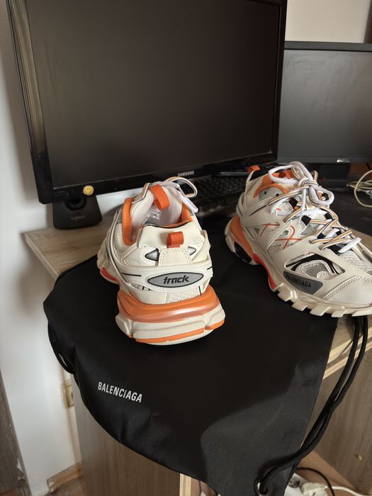 Balenciaga Track White Orange