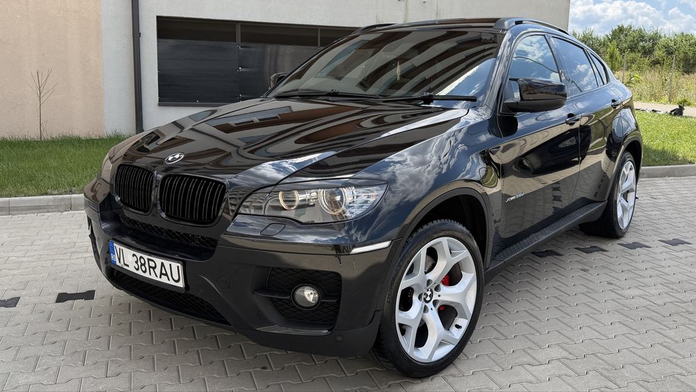 BMW X6 2010 3.0 D 286 CP X-Drive 4X4 Tobe Trapa Interior Sport Jante R20 Volan M Navi Cyk Plafon Instelar Muzica Harman Impecabil