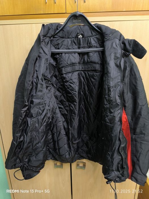 Дамско текстилно мото яке