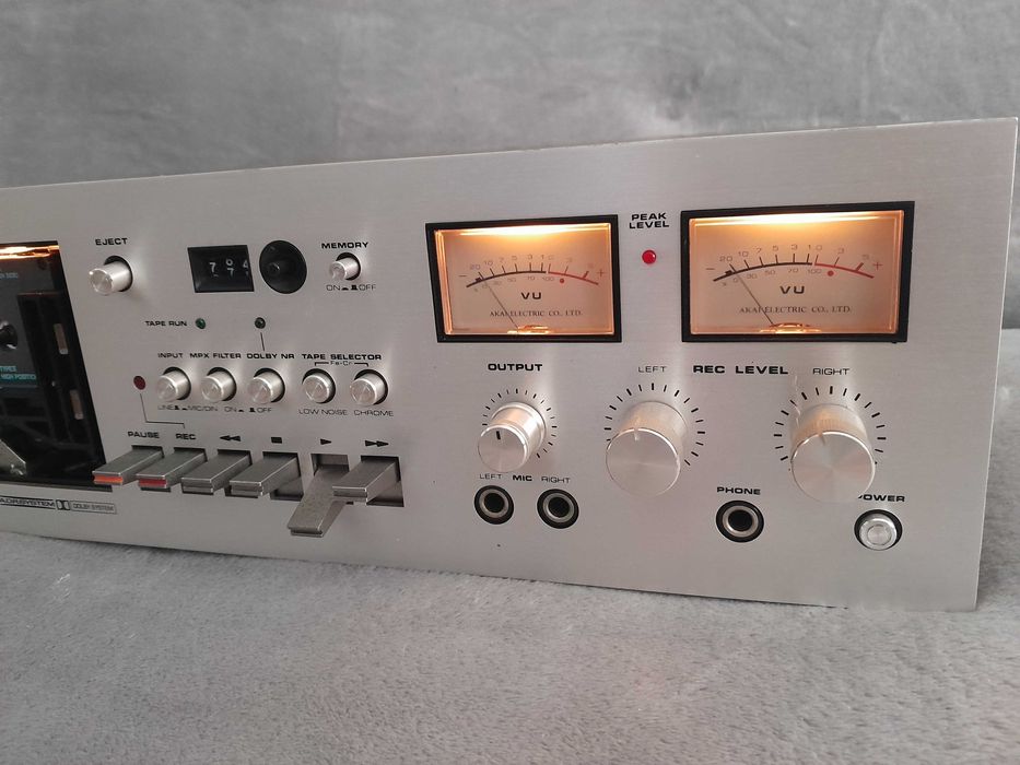 AKAI GXC-710D  vintage Hi-Fi deck casetofon   *1978