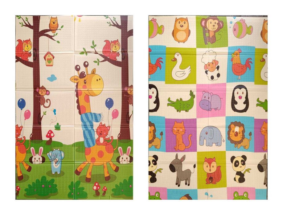 Двулицево сгъваемо килимче