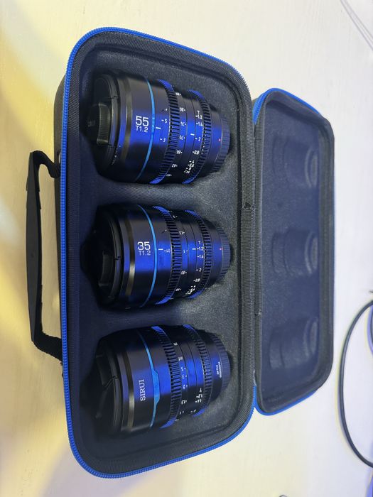 SIRUI Night Walker T1.2 24mm, 35mm, 55mm (Whole Set)