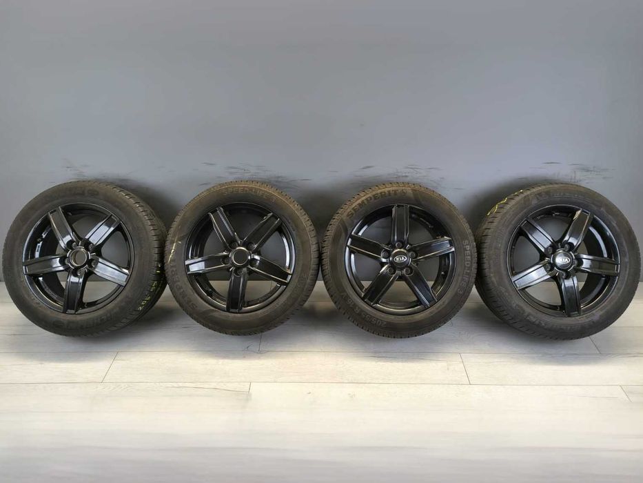 Roti/Jante negre Honda 5x114.3 205/55 R16; Kia, Nissan, Toyota, Dacia