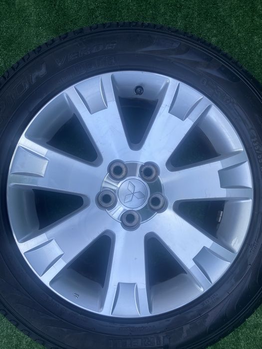 Set 4 Jante Aliaj OE Mitsubishi Outlander cu anvelope vara 235 55 R18