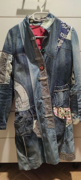 Trench denim Desigual măr S / 36