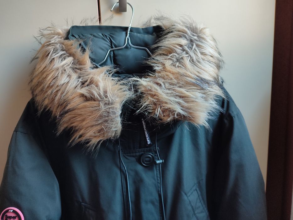 SuperDry Down тъмно зелено дамско яке номер 44